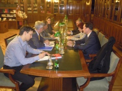 18 November 2013 Delegation of the National Assembly of the Republic of Srpska visits the National Assembly 